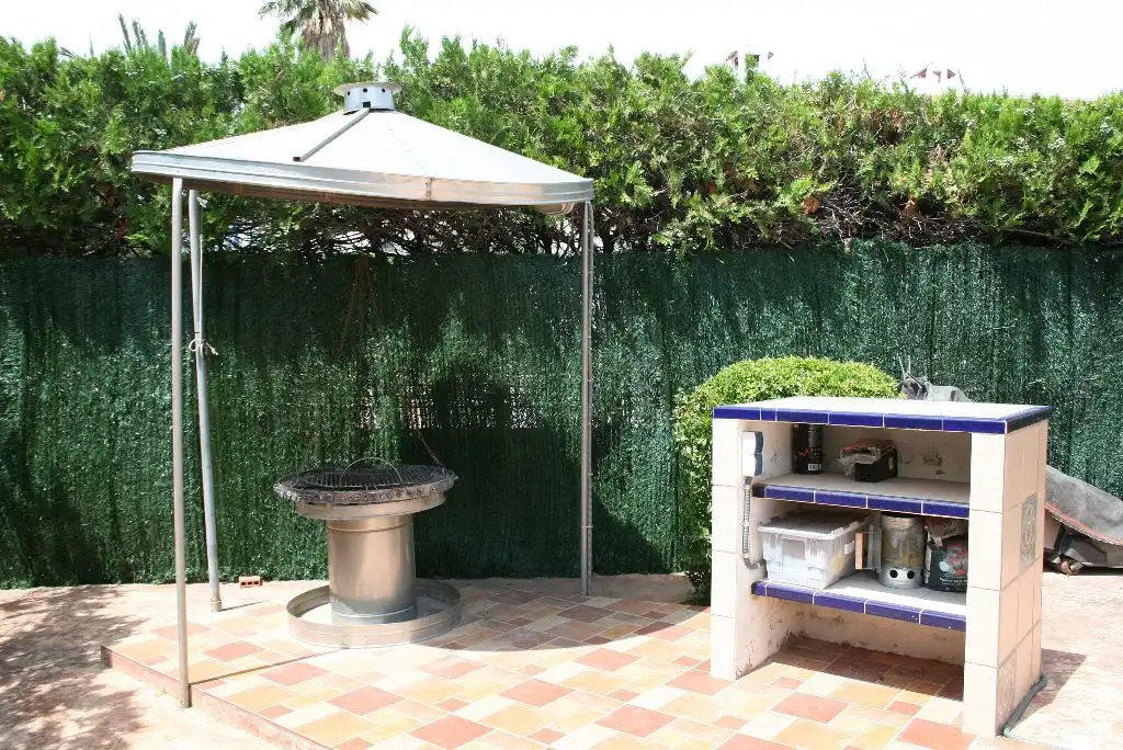 Garden of Houses for sale in El Campello  with Air Conditioner