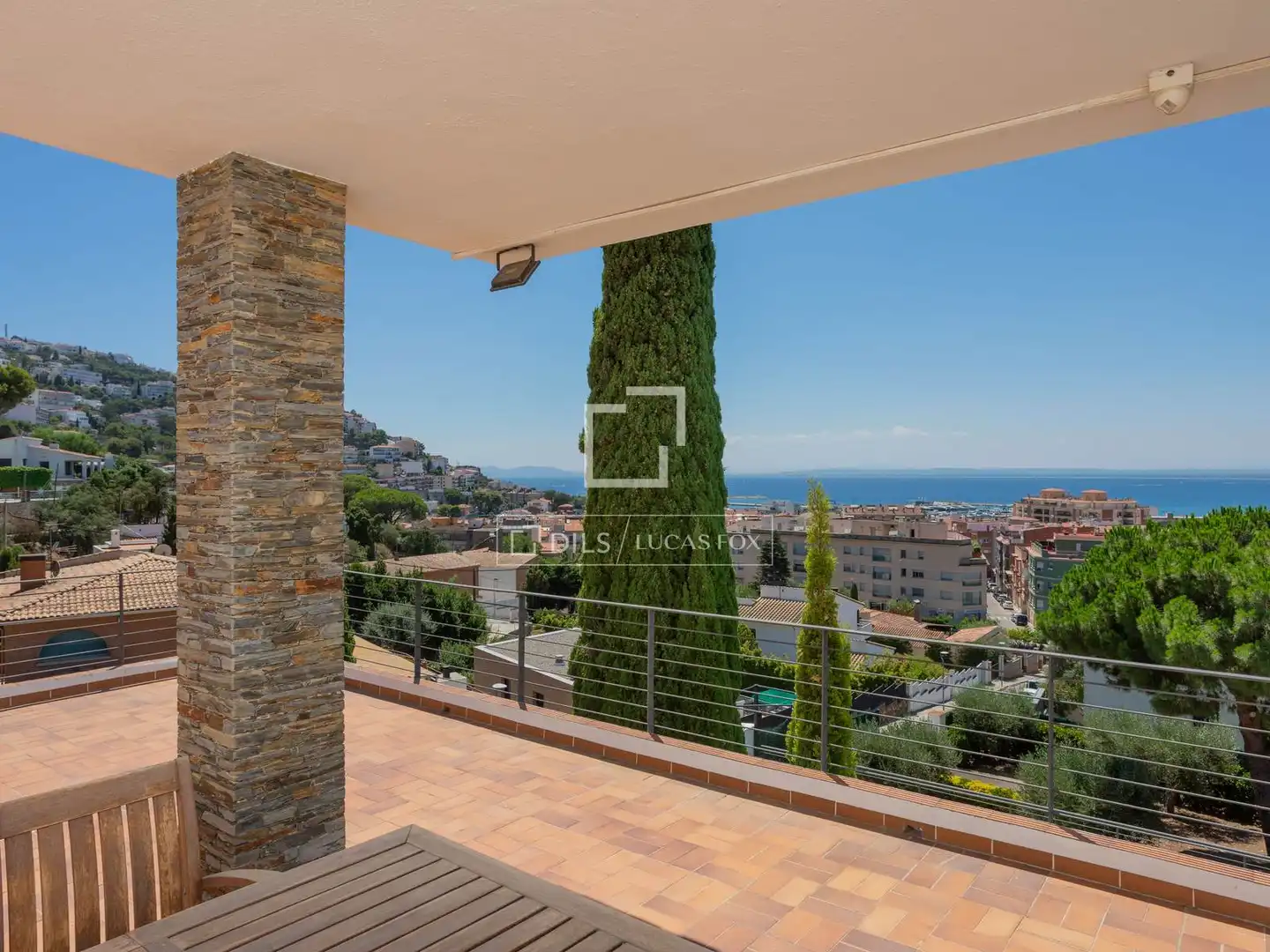 Terrassa de Casa o xalet en venda en Roses amb Aire condicionat, Calefacció i Jardí privat