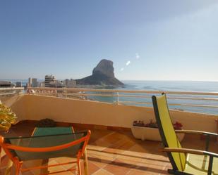 Bedroom of Apartment for sale in Calpe / Calp  with Air Conditioner, Heating and Private garden