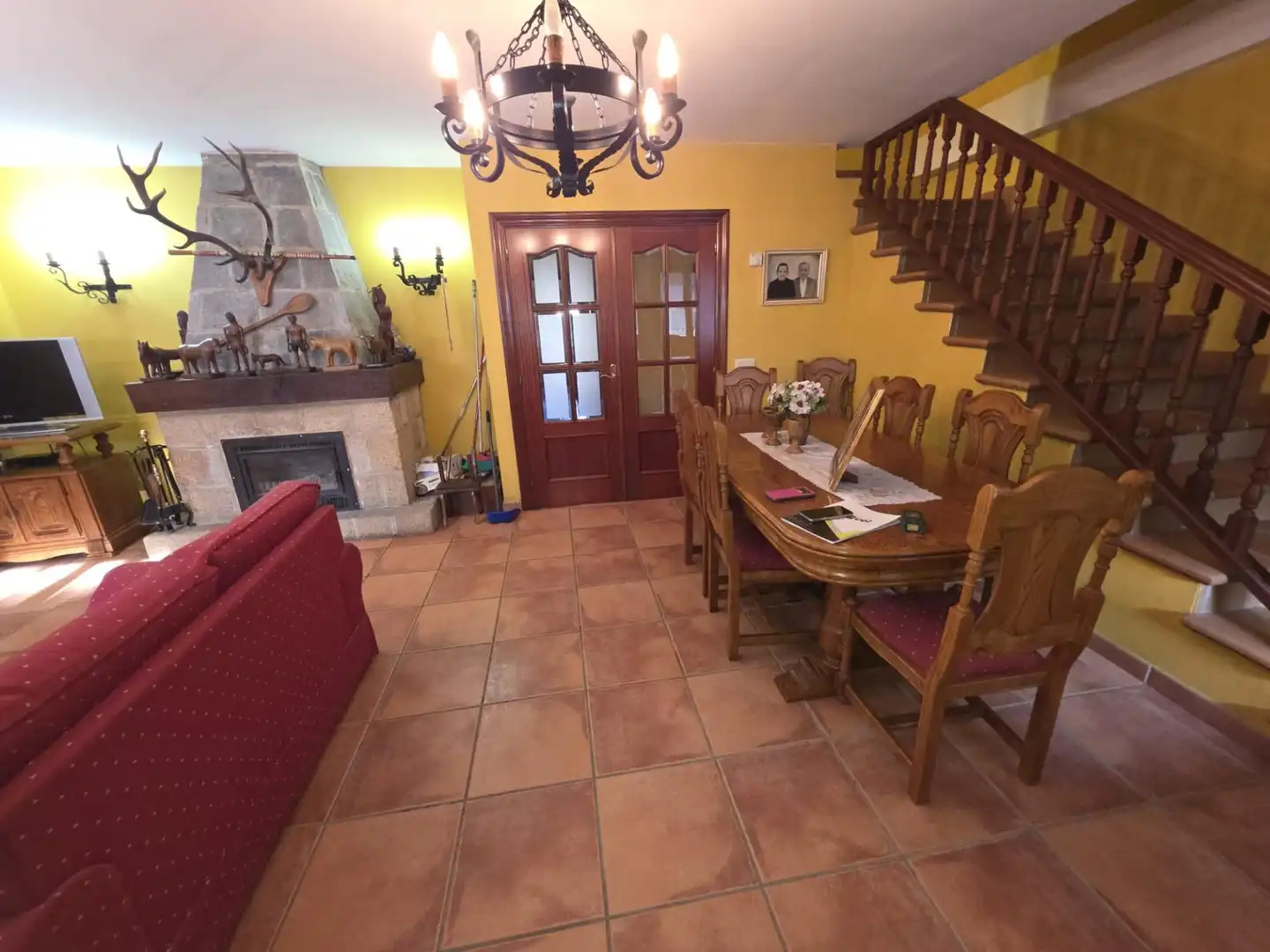 Comedor de Casa o chalet en venta en Tudanca con Amueblado y Balcón