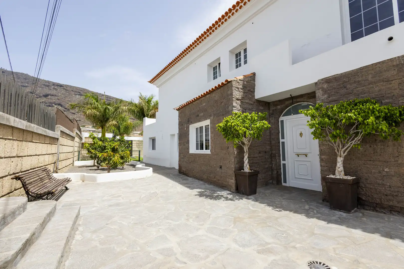 Außenansicht von Haus oder Chalet zum Verkauf in Candelaria mit Privatgarten, Terrasse und Abstellraum