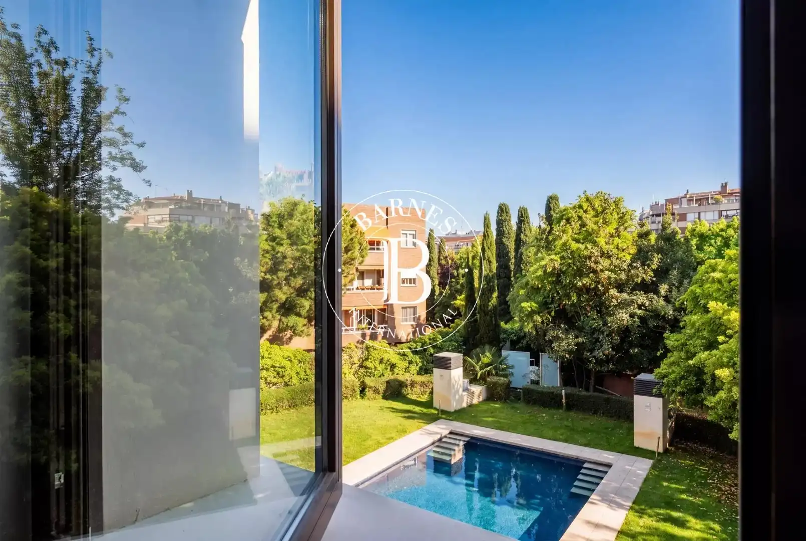 Garten von Wohnung zur Miete in Madrid mit Klimaanlage, Heizung und Privatgarten