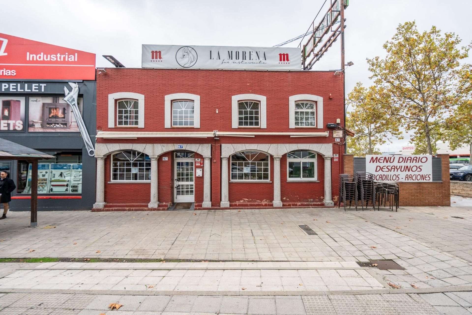 Exterior view of Industrial buildings for sale in Collado Villalba