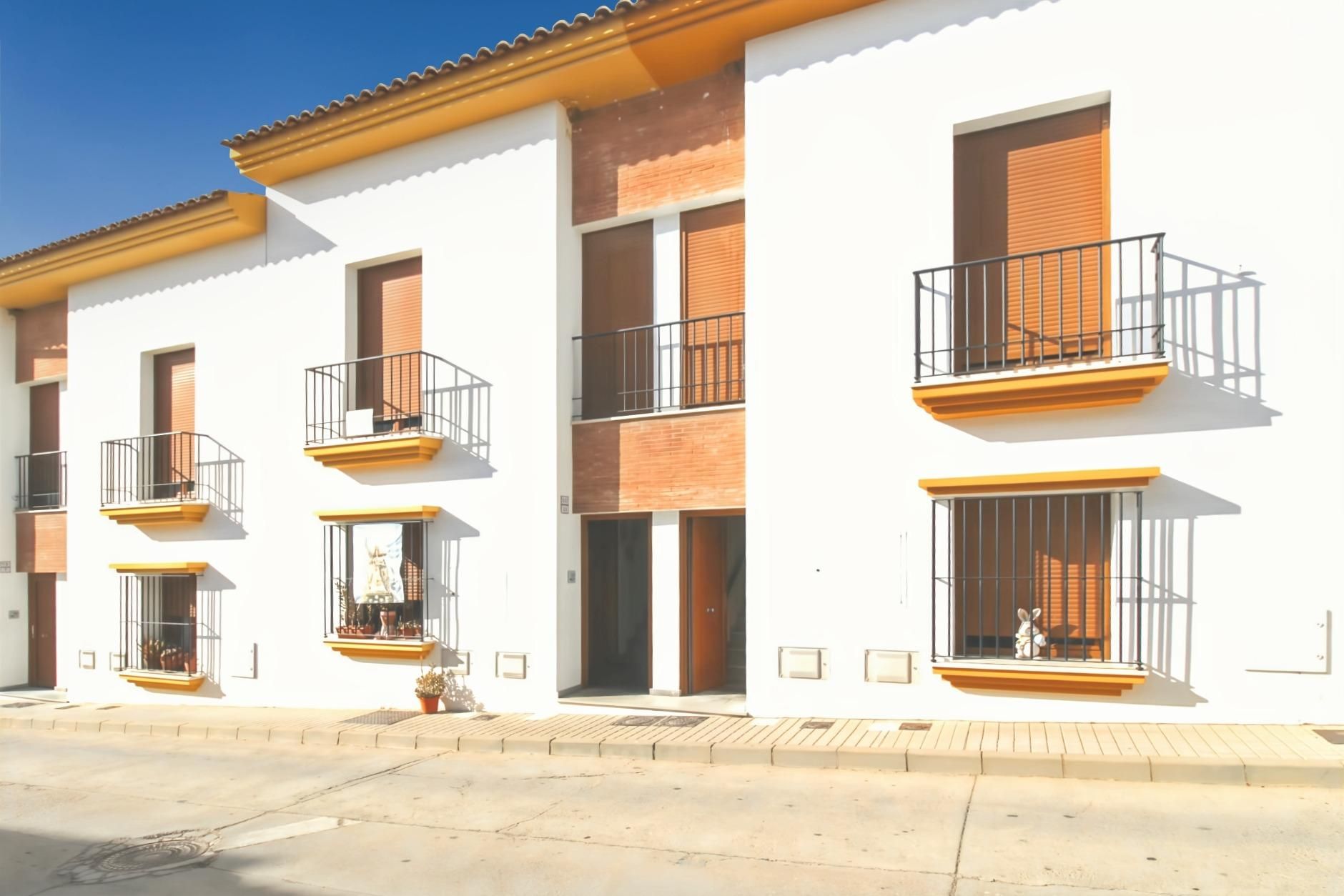 Außenansicht von Wohnungen zum verkauf in Villablanca mit Terrasse und Balkon