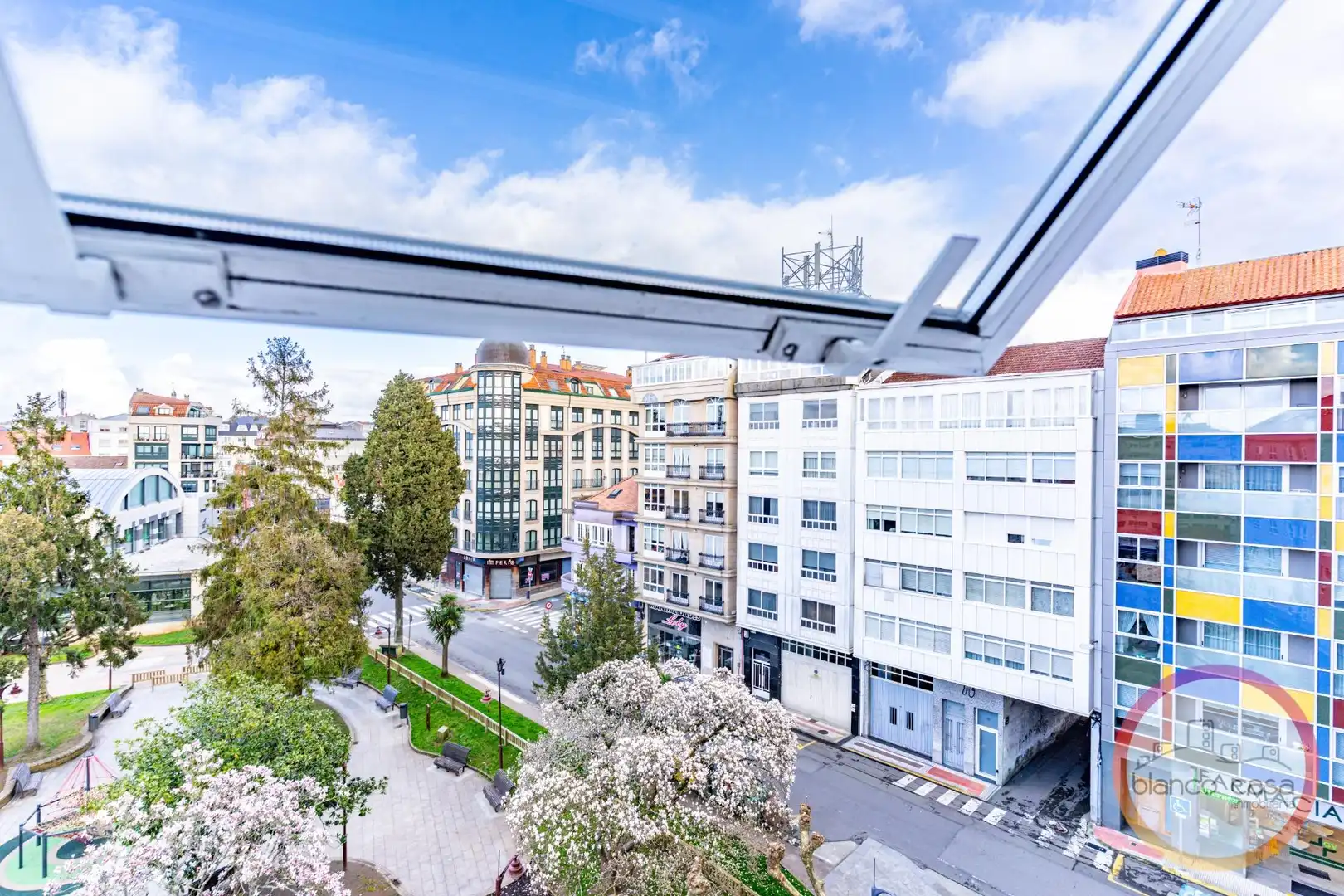 Exterior view of Flat for sale in Carballo  with Heating and Alarm