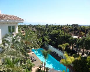 Jardí de Àtic de lloguer en Marbella amb Aire condicionat, Calefacció i Terrassa