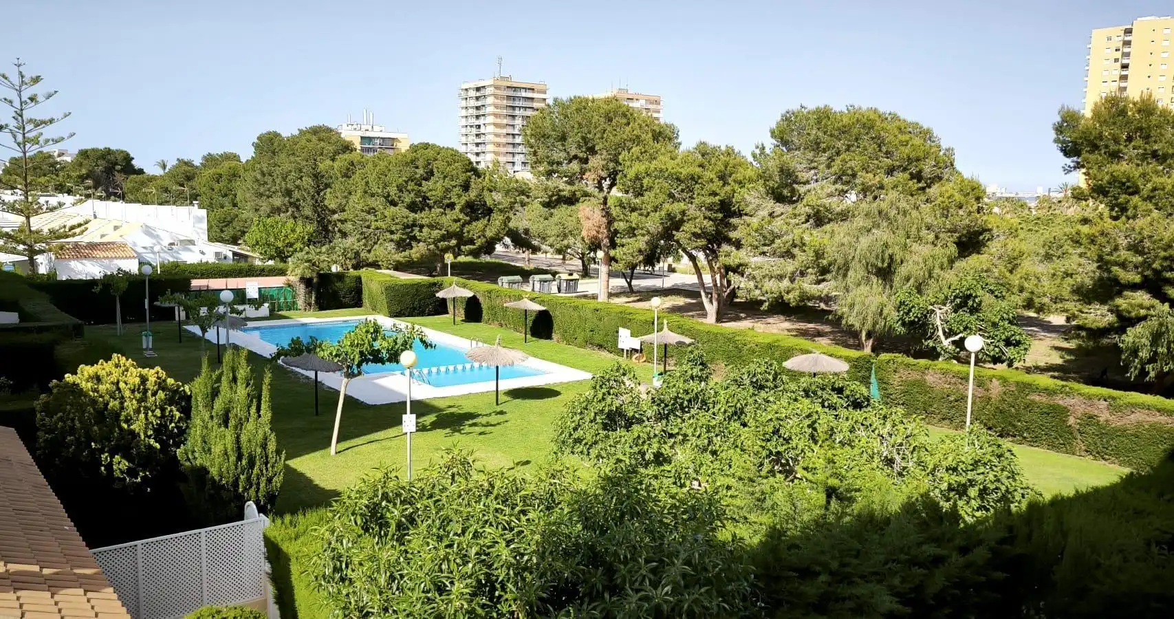 Piscina de Apartamento de alquiler en Cartagena con Aire acondicionado, Calefacción y Terraza