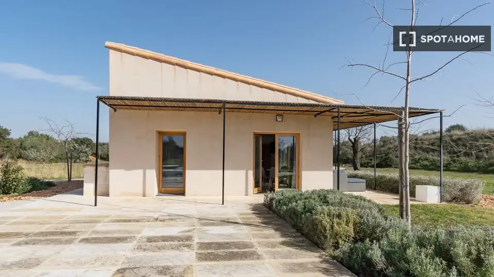 Vista exterior de Apartamento para compartir en Inca con Aire acondicionado, Terraza y Amueblado