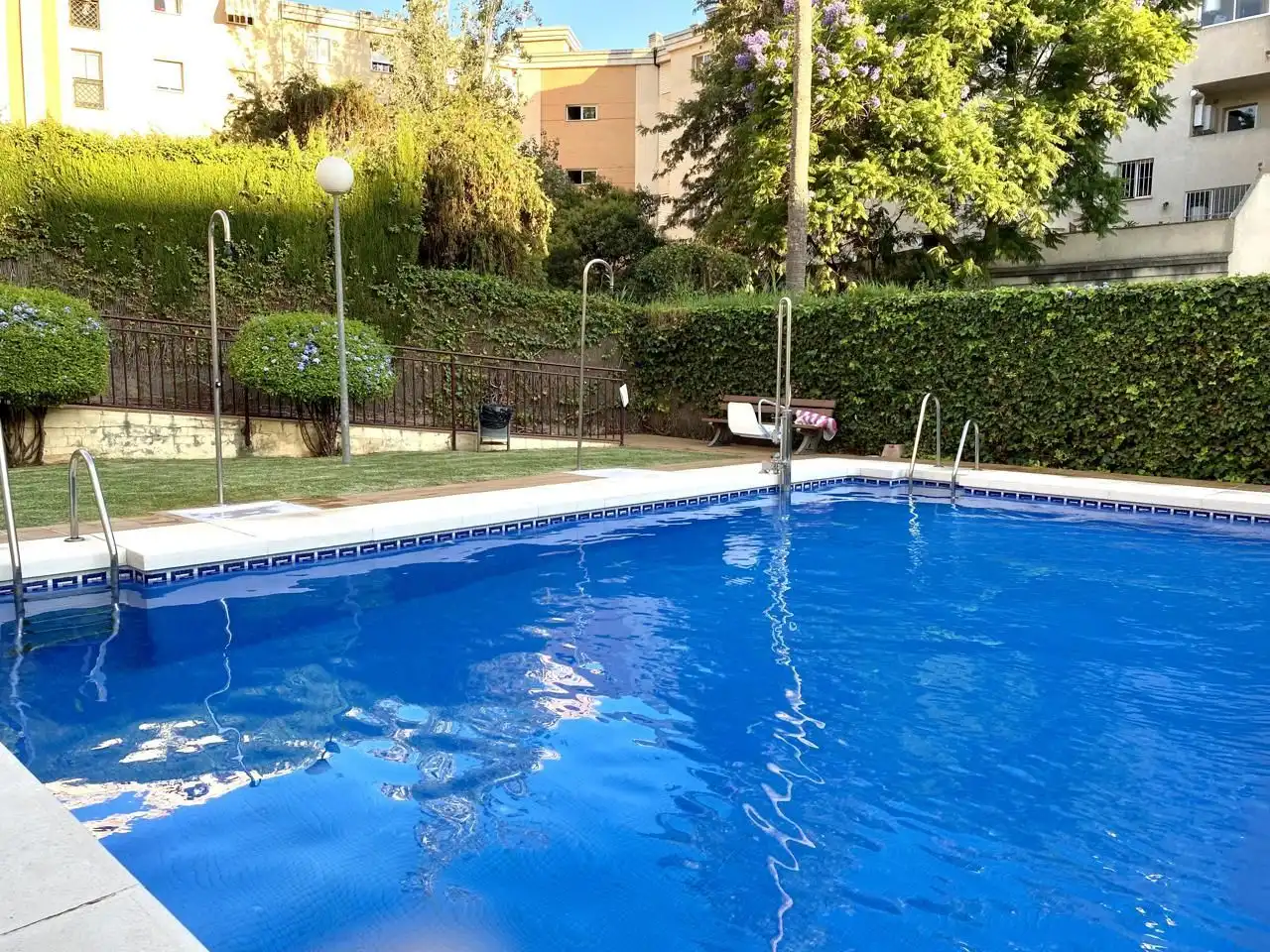 Swimming pool of Flat for rent in Teatinos - Universidad