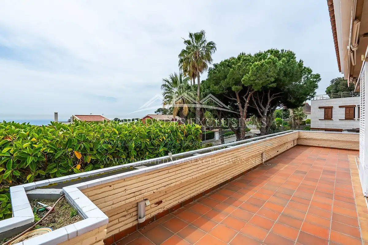 Garten von Haus oder Chalet zum Verkauf in Alella mit Klimaanlage, Heizung und Privatgarten