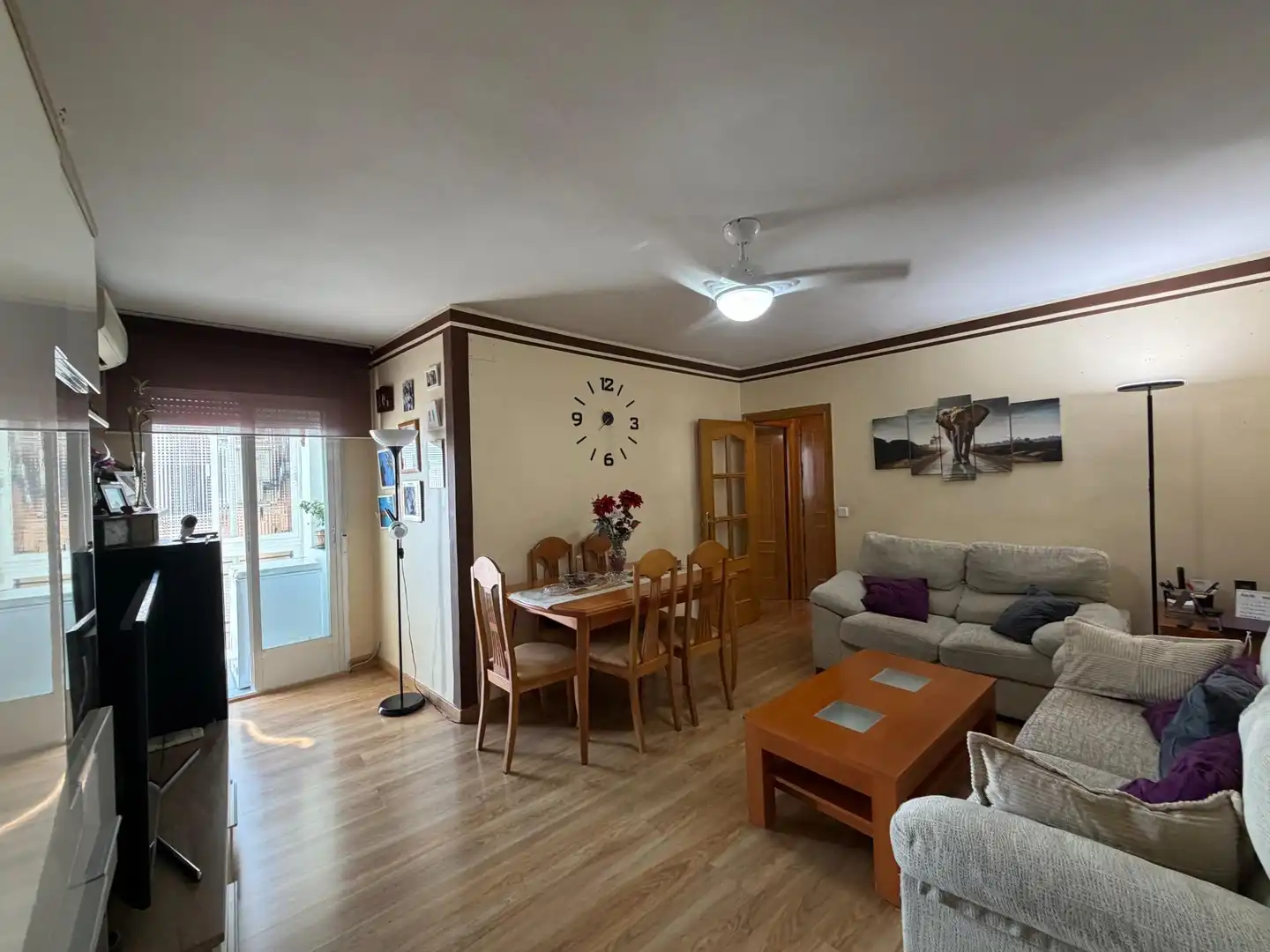 Living room of Flat for sale in Madrid  with Air Conditioner, Heating and Terrace