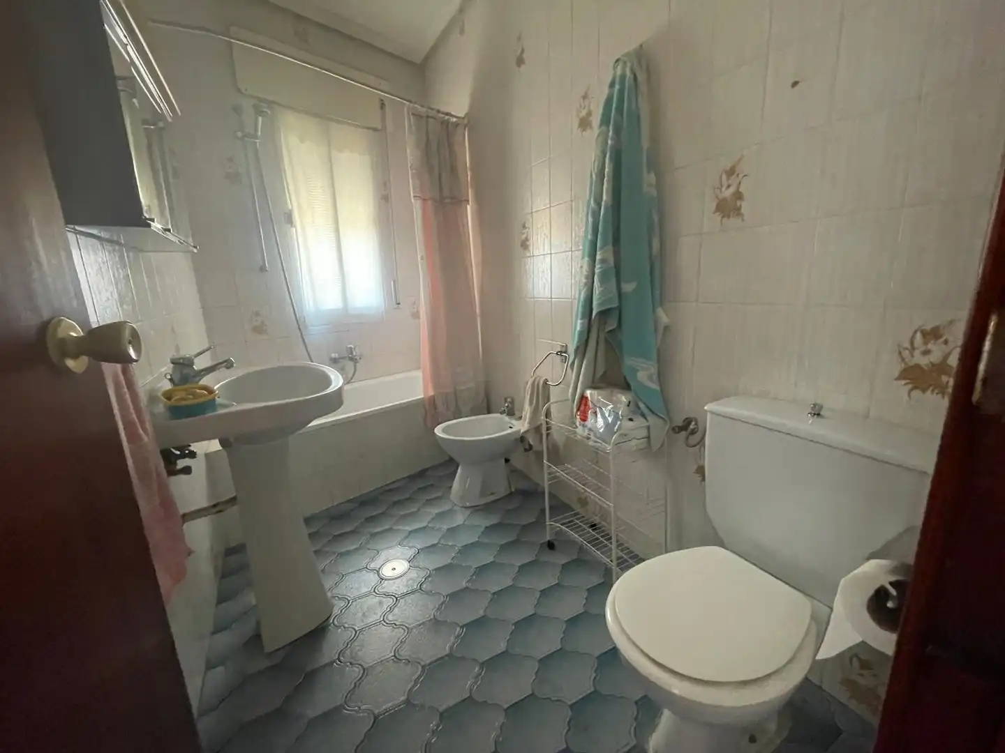 Bathroom of Flat for sale in Arroyo de la Luz  with Terrace, Furnished and Balcony