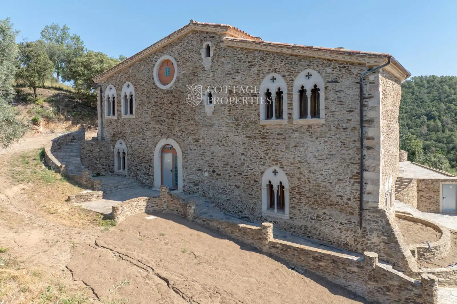 Exterior view of Country homes for sale in Llambilles  with Air Conditioner, Heating and Private garden