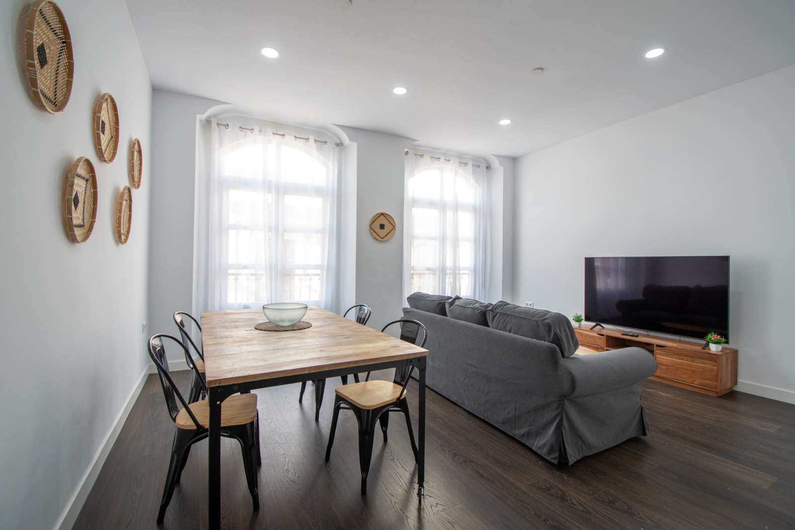 Sala d'estar de Apartament per a compartir en  Cádiz Capital amb Aire condicionat i Terrassa