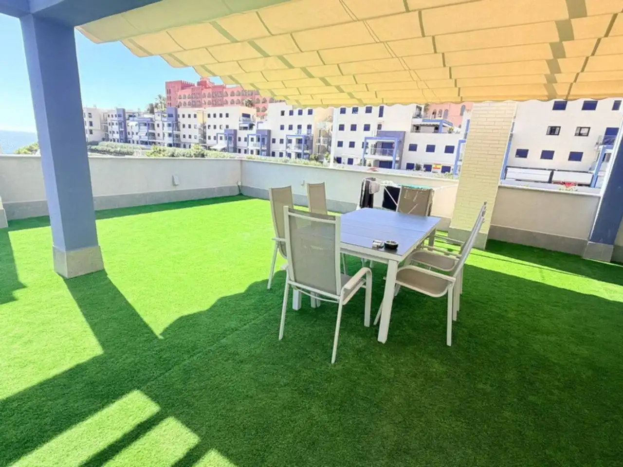 Terrasse von Dachboden zur Miete in Velilla - Velilla Taramay