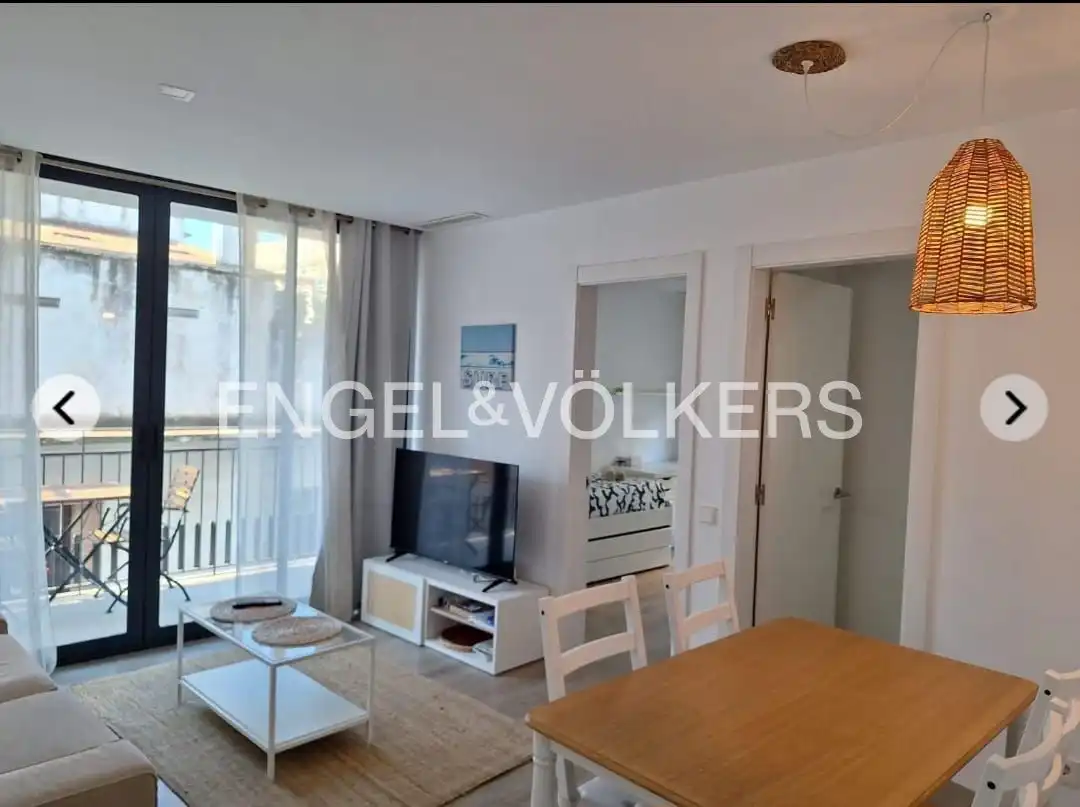 Balcony of Flat for rent in Sitges  with Air Conditioner, Heating and Furnished