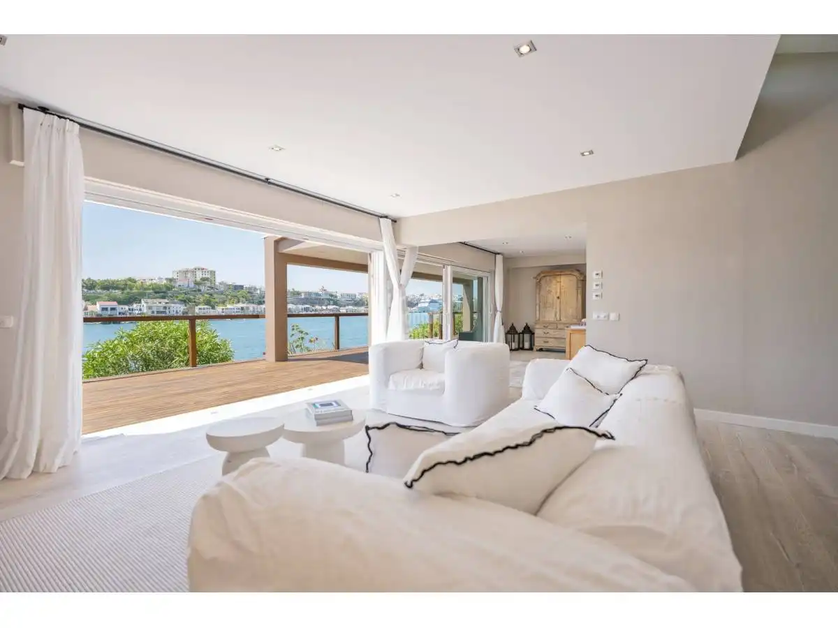 Sala de estar de Casa o chalet en venta en Maó - Mahón con Calefacción, Terraza y Piscina