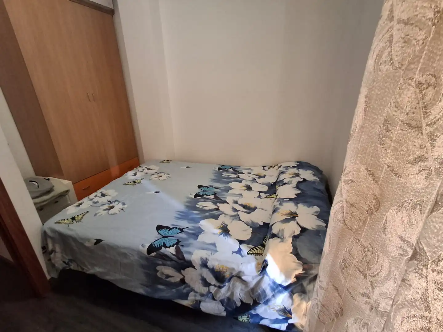Bedroom of Flat for sale in L'Aldea  with Air Conditioner, Storage room and Furnished