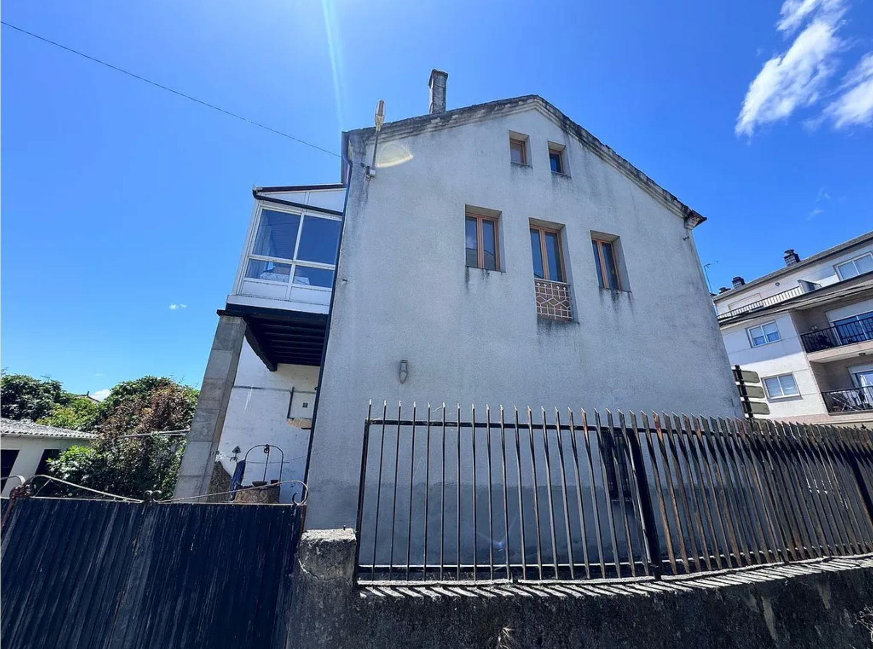 Vista exterior de Casa o xalet en venda en Bóveda amb Calefacció, Jardí privat i Moblat