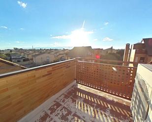 Terrace of Single-family semi-detached for sale in Las Ventas de Retamosa  with Heating, Terrace and Storage room