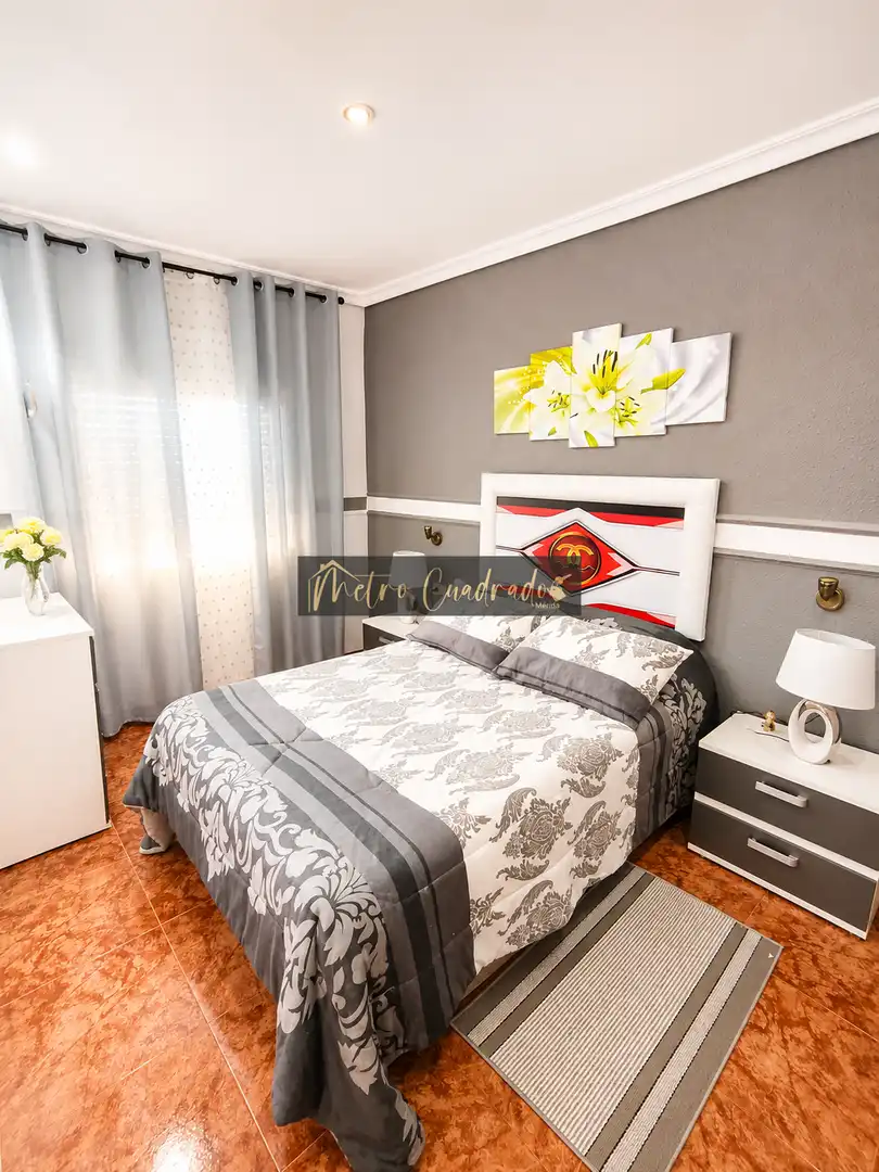 Bedroom of Flat for sale in Almendralejo  with Air Conditioner and Storage room