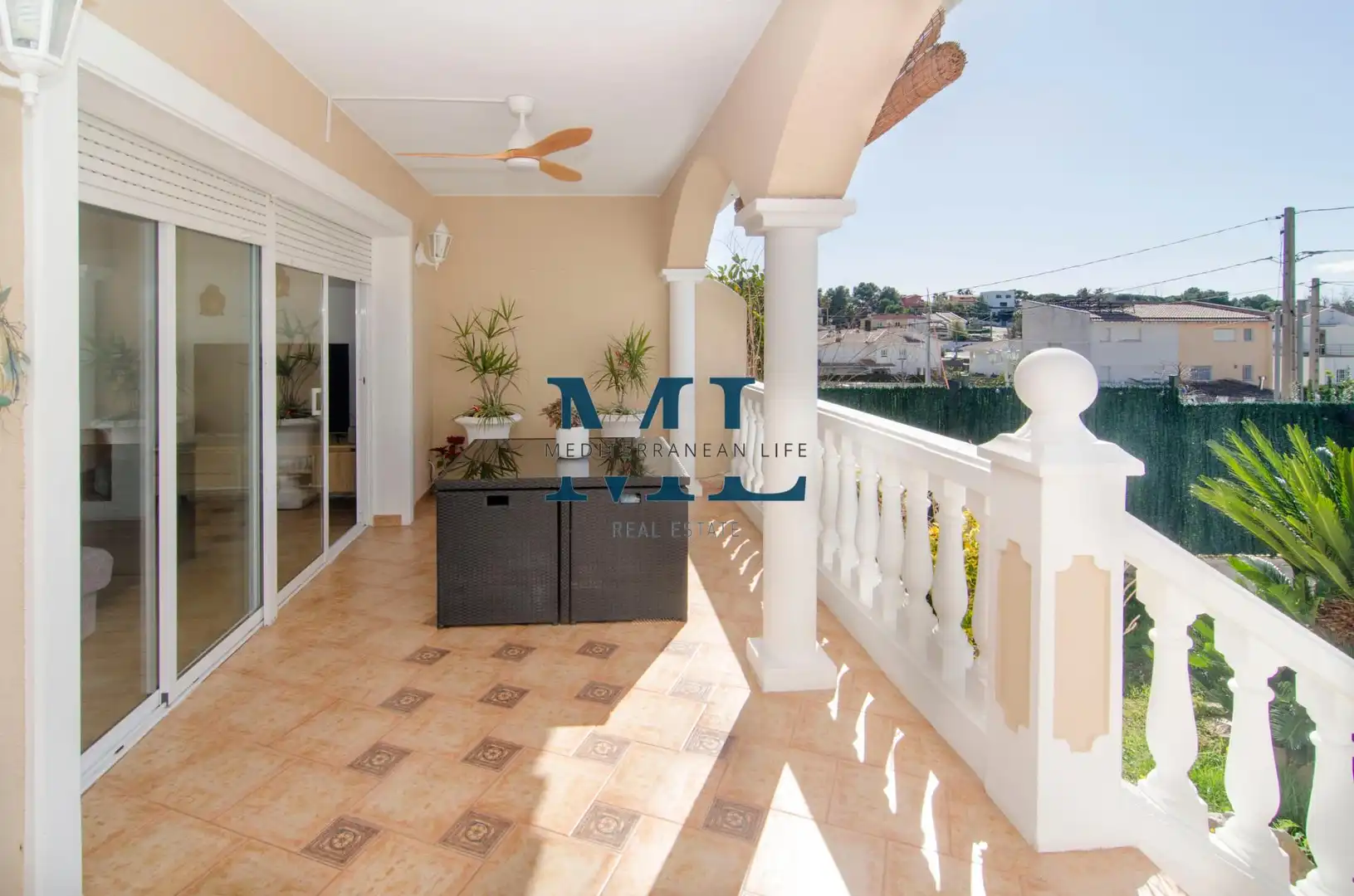 Terrace of Detached homes for sale in Sant Pere de Ribes  with Heating and Swimming Pool