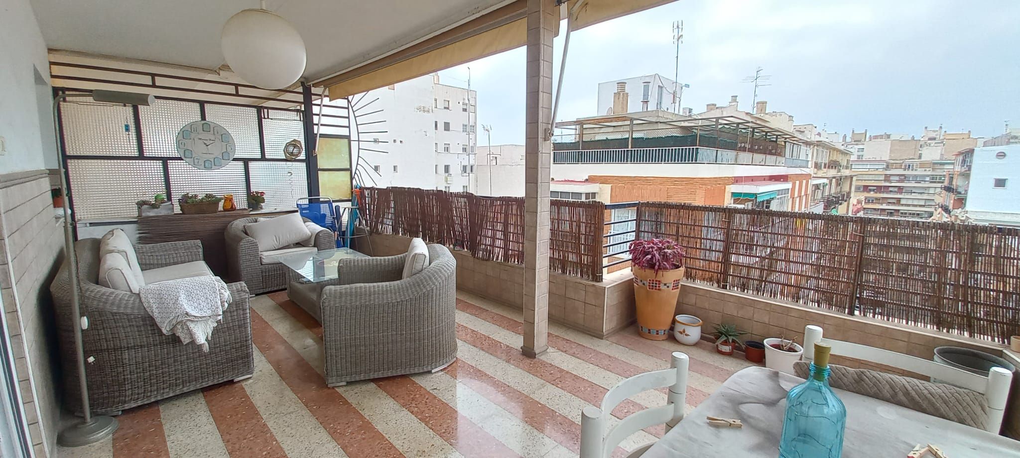Terrace of Attic for sale in Alicante / Alacant  with Terrace, Furnished and Balcony