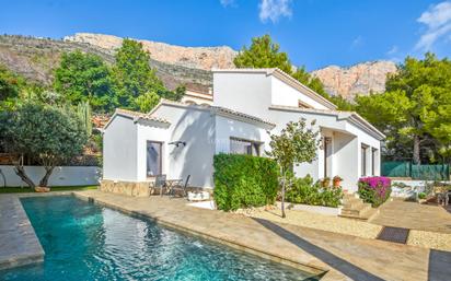 Exterior view of House or chalet for sale in Jávea / Xàbia  with Air Conditioner, Terrace and Storage room