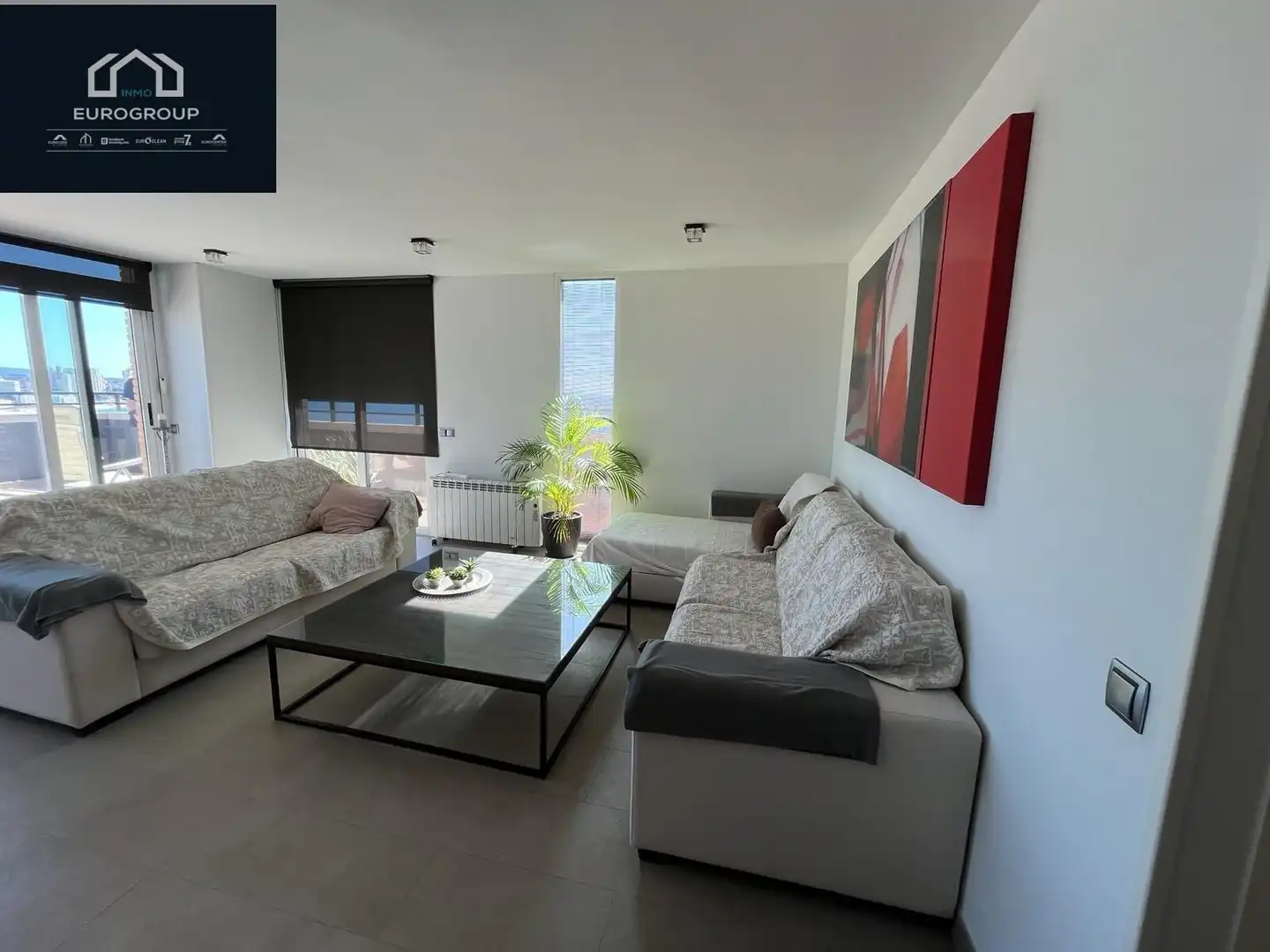 Sala d'estar de Àtic en venda en Finestrat amb Aire condicionat, Calefacció i Terrassa