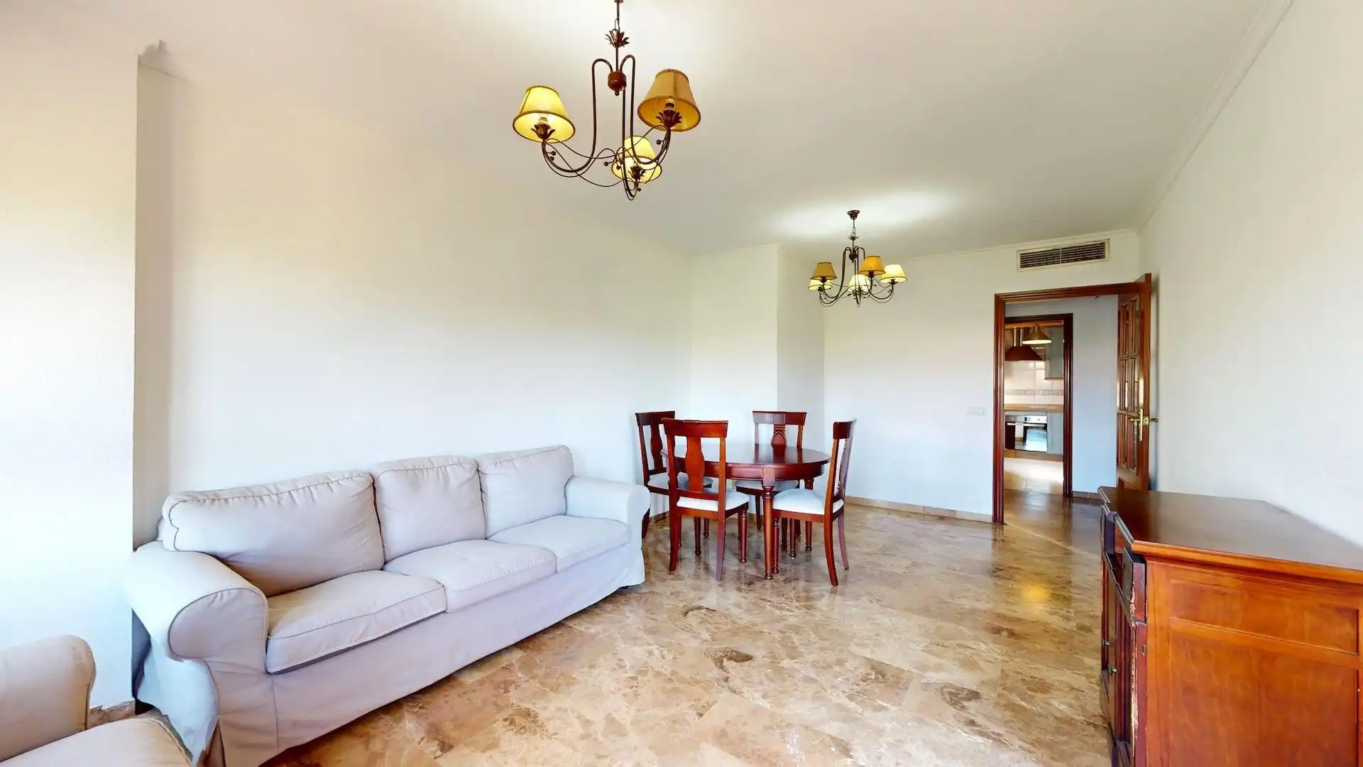 Sala de estar de Piso en venta en Córdoba con Aire acondicionado, Calefacción y Terraza