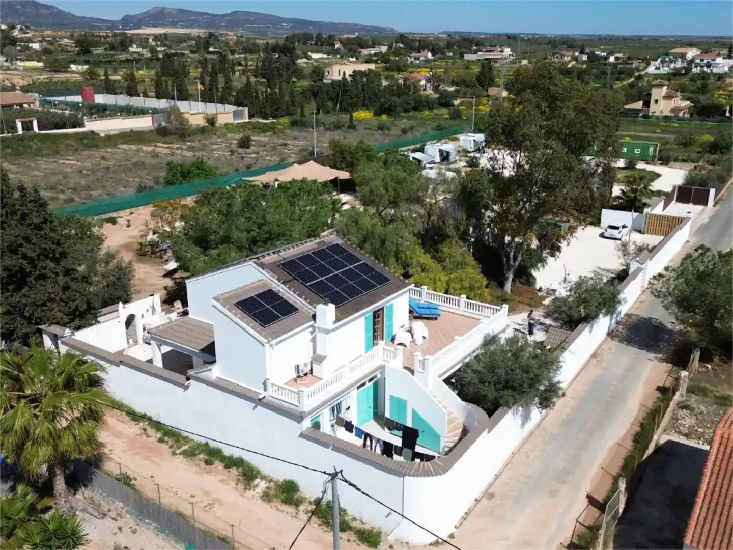 Vista exterior de Piso en venta en Murcia con Aire acondicionado, Jardín privado y Trastero