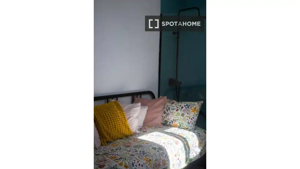 Schlafzimmer von Wohnungen zur untervermieten in Las Palmas de Gran Canaria mit Klimaanlage, Terrasse und Möbliert