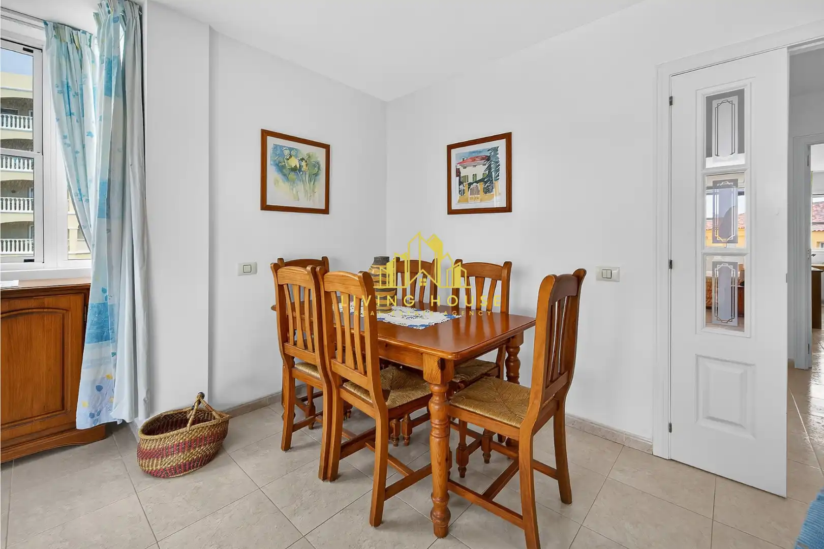 Esszimmer von Dachboden zum Verkauf in San Miguel de Abona mit Terrasse, Möbliert und Ofen