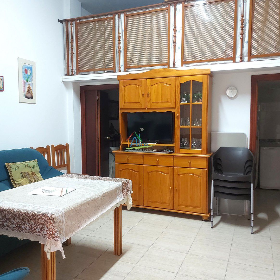 Sala d'estar de Apartament en venda en Almonte amb Aire condicionat i Moblat