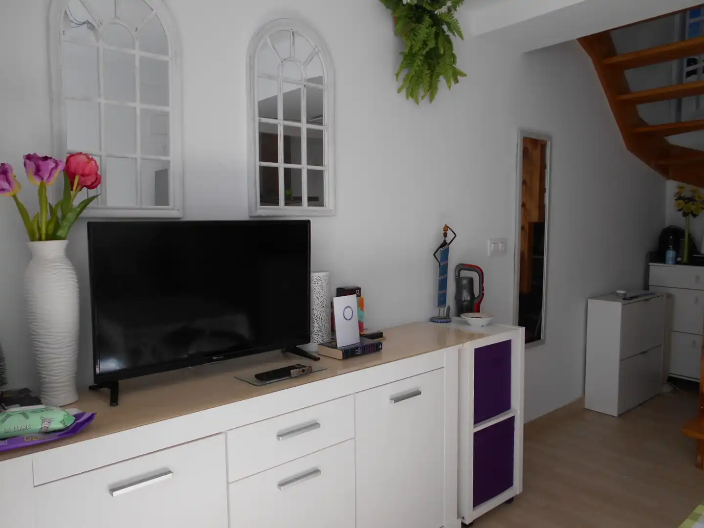 Sala de estar de Casa o chalet en venta en Ampuero con Calefacción, Terraza y Amueblado