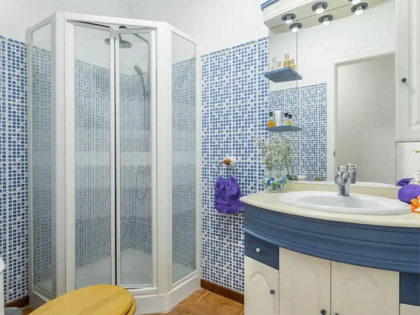 Badezimmer von Wohnungen zur Miete in Santa Úrsula mit Klimaanlage, Schwimmbad und Möbliert