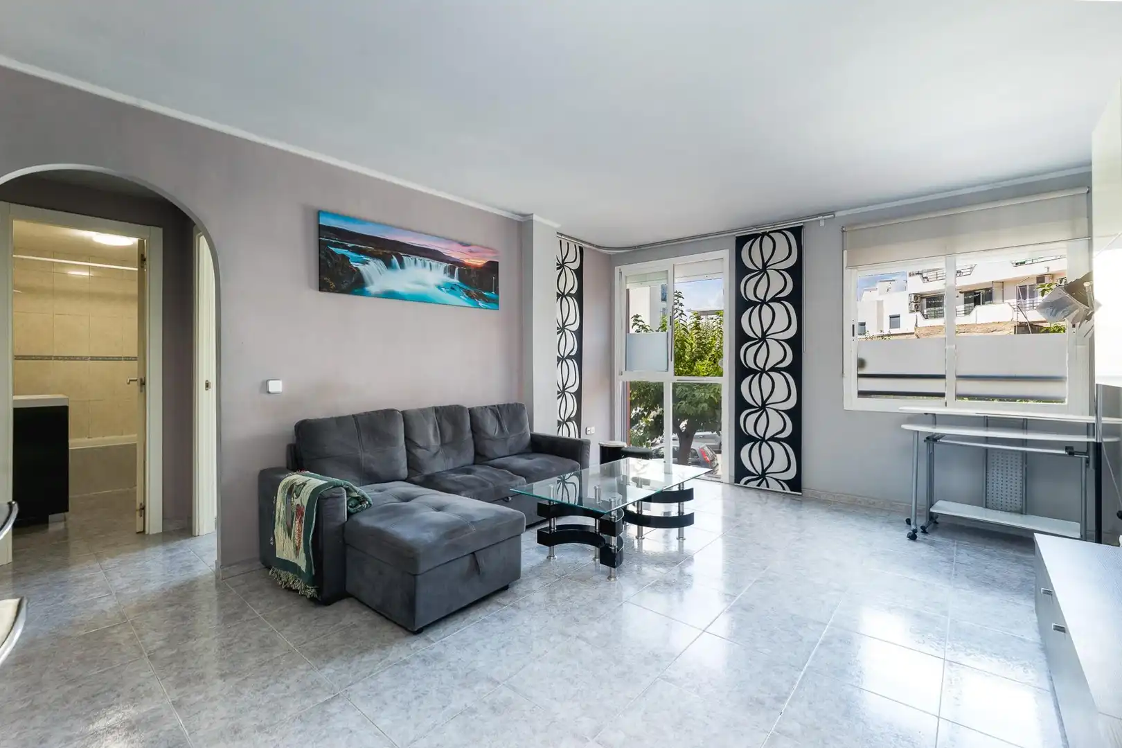 Sala de estar de Piso en venta en  Palma de Mallorca con Aire acondicionado, Calefacción y Amueblado