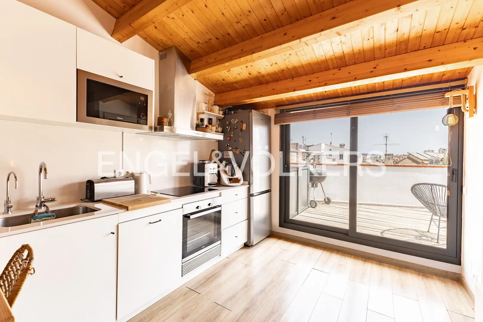 Cocina de Piso en venta en Mataró con Aire acondicionado, Calefacción y Terraza