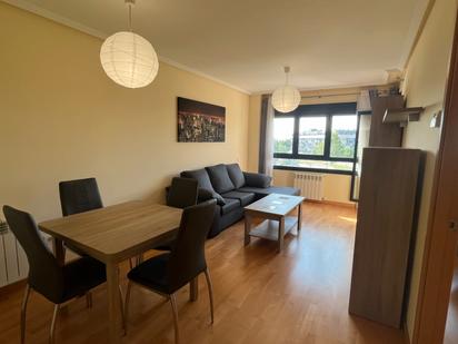 Living room of Flat for sale in Arroyo de la Encomienda  with Heating, Parquet flooring and Terrace