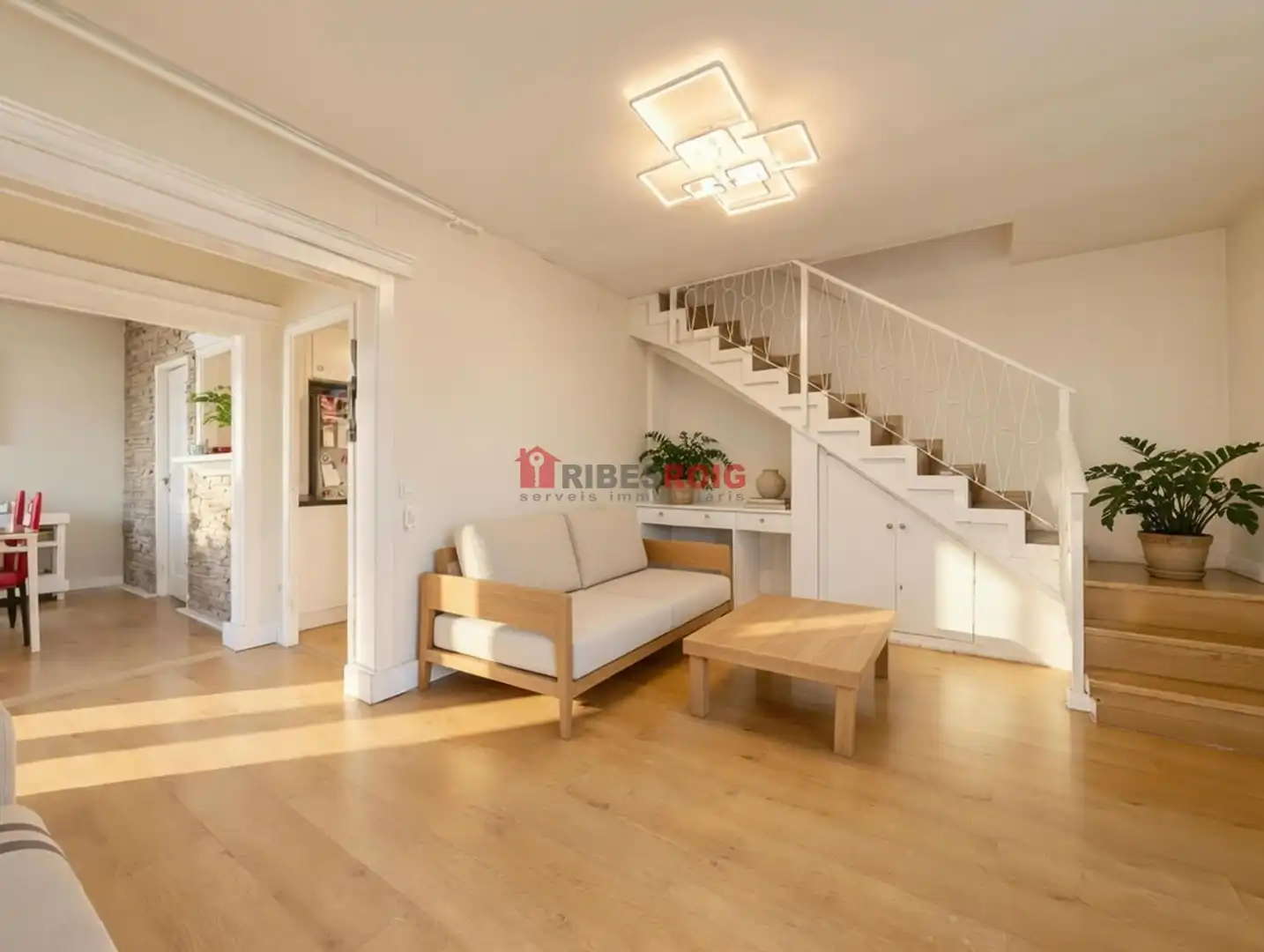 Sala de estar de Casa o chalet en venta en Sant Pere de Ribes con Jardín privado y Terraza