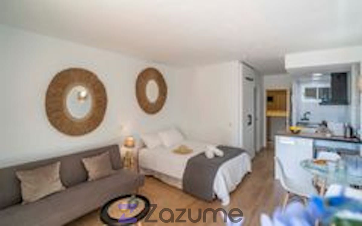 Dormitori de Estudi de lloguer en Benalmádena amb Aire condicionat, Calefacció i Terrassa