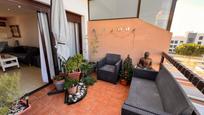 Balcony of Flat for sale in  Almería Capital  with Air Conditioner, Heating and Private garden