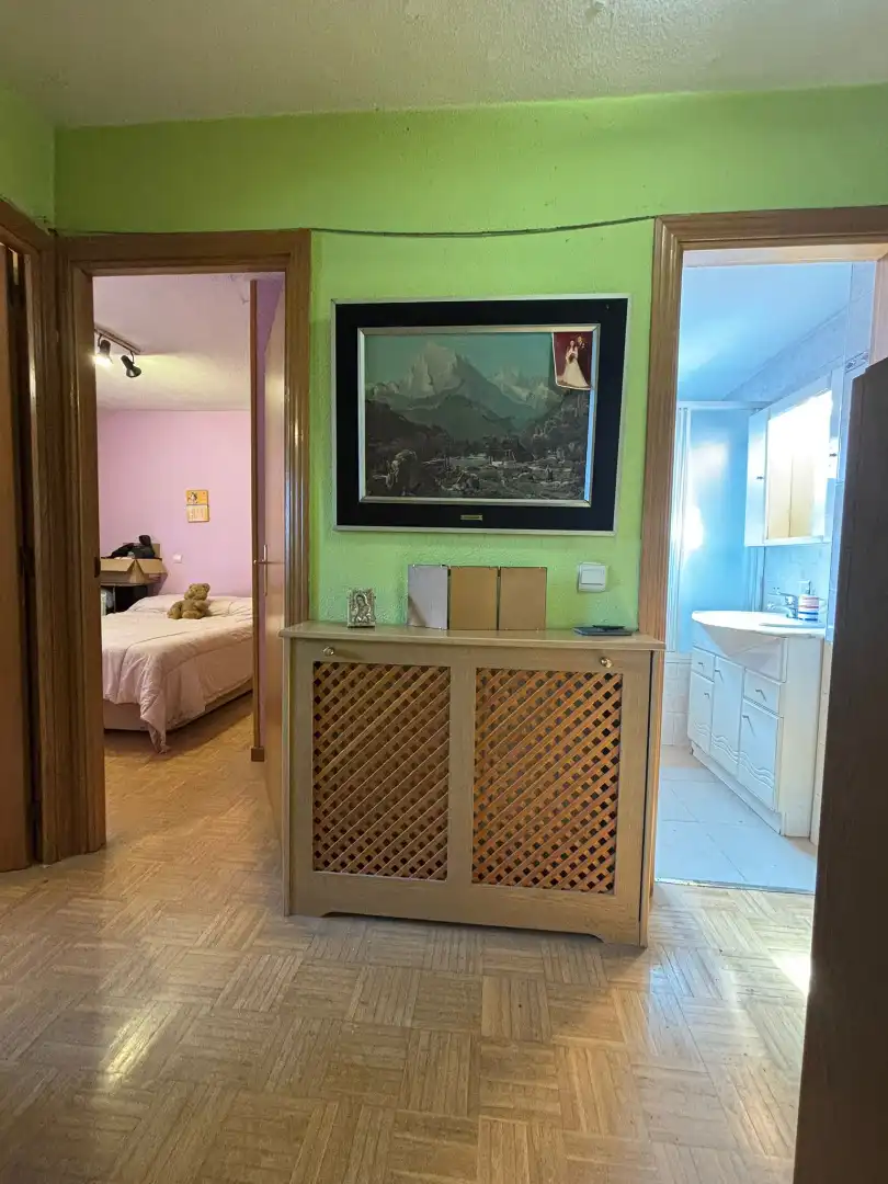 Dormitori de Casa adosada en venda en Rivas-Vaciamadrid amb Calefacció, Jardí privat i Parquet