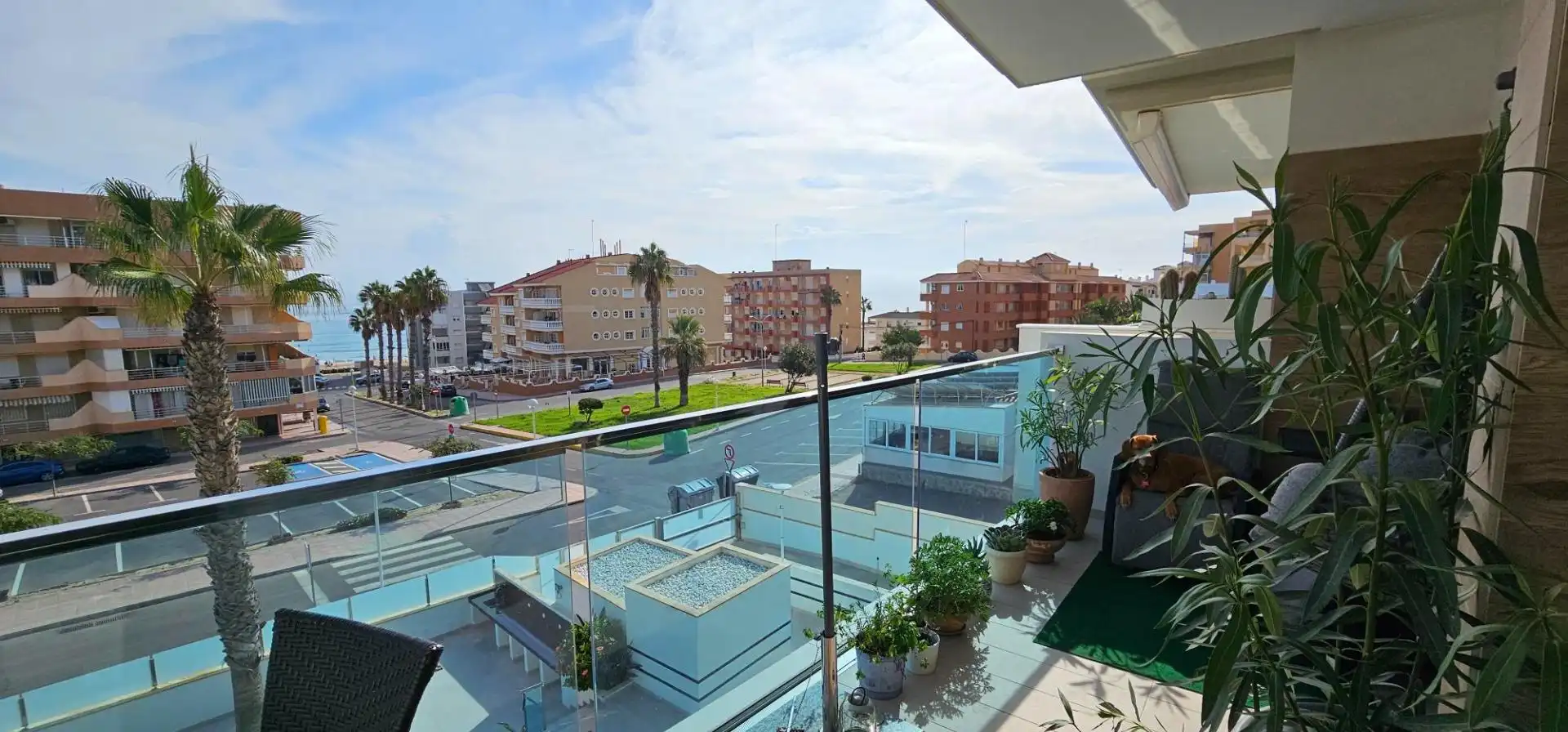 Terraza de Apartamento en venta en Guardamar del Segura con Aire acondicionado, Terraza y Trastero