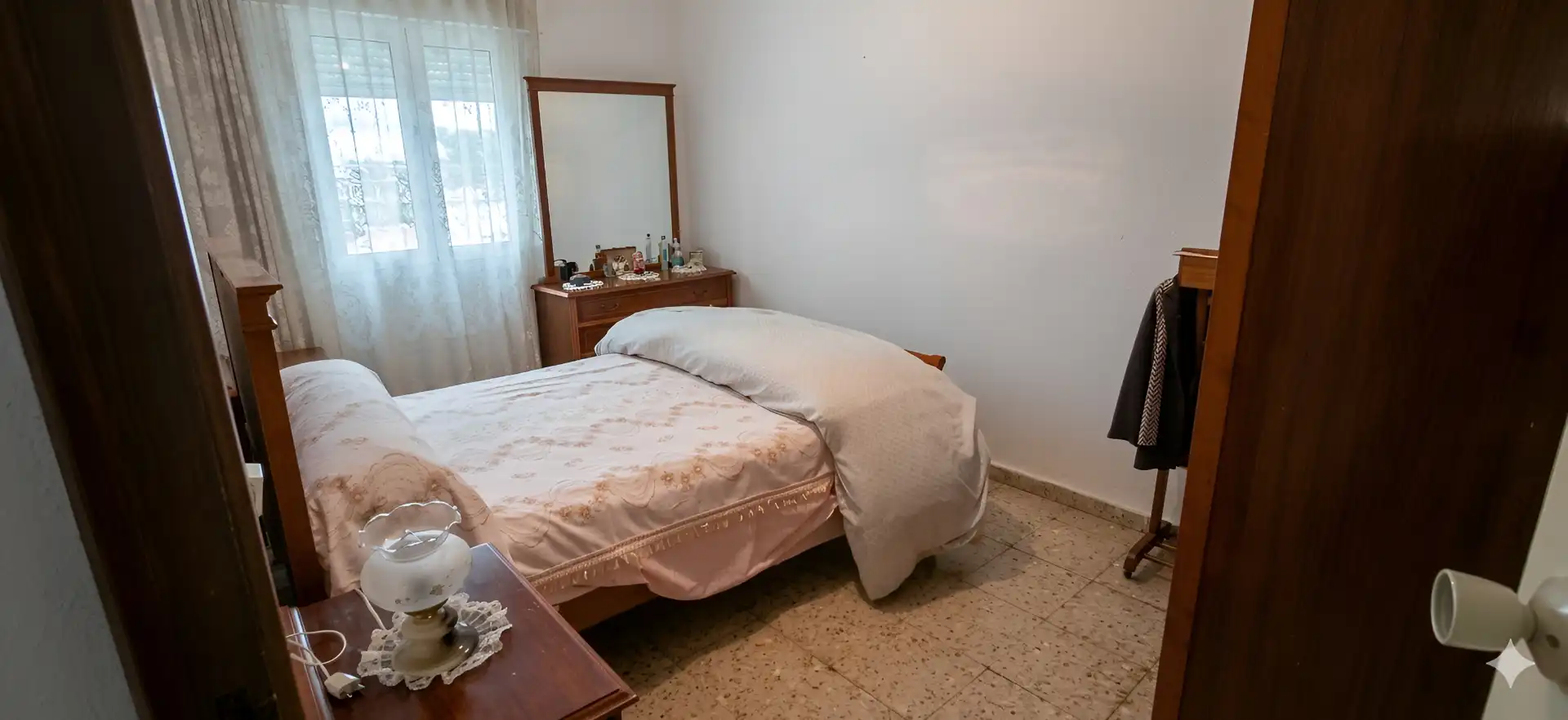 Schlafzimmer von Wohnung zum Verkauf in Coslada mit Klimaanlage, Terrasse und Möbliert