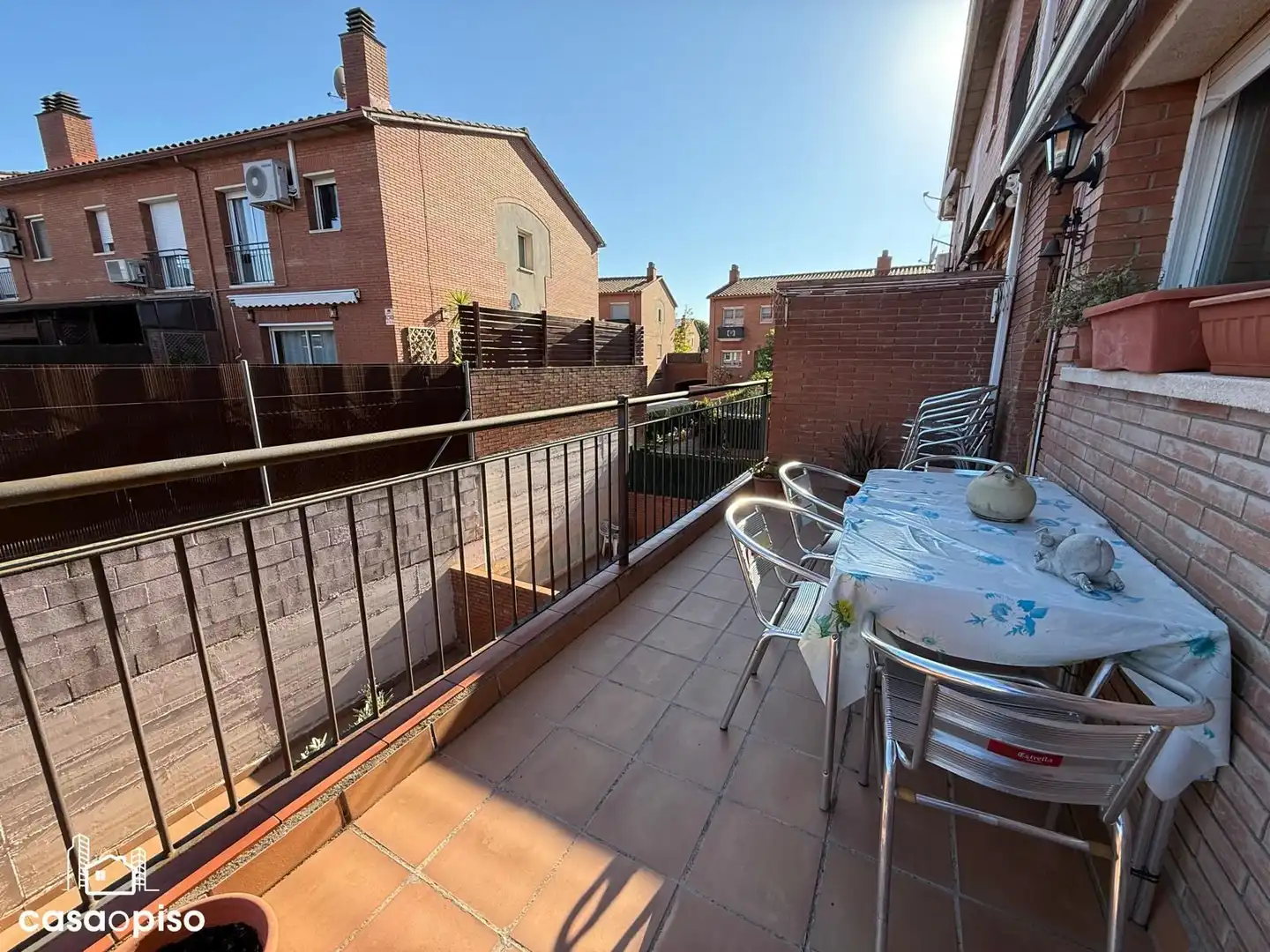 Terraza de Casa adosada en venta en Santa Perpètua de Mogoda con Calefacción y Terraza