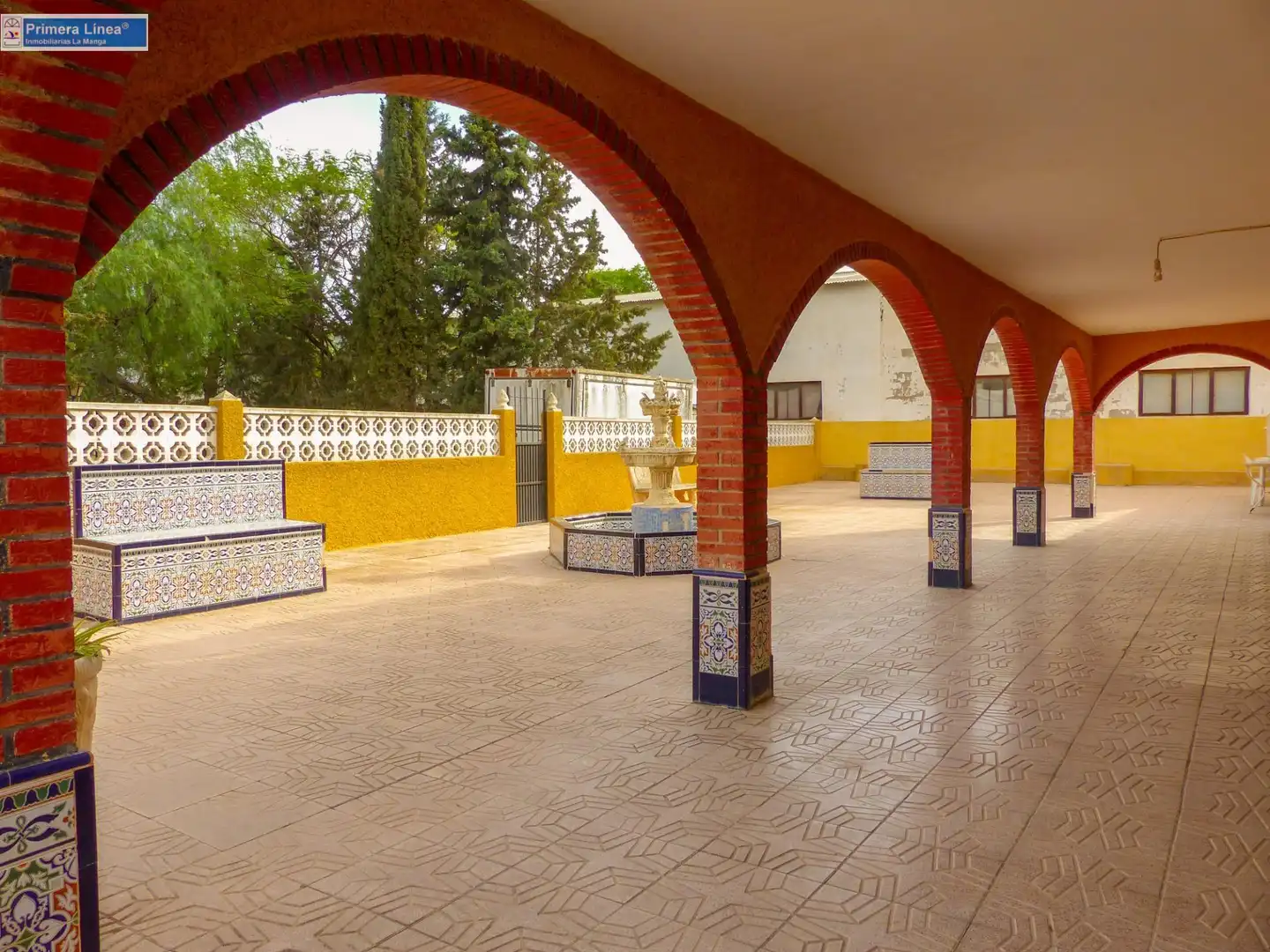 Vista exterior de Finca rústica en venda en Fuente Álamo de Murcia amb Calefacció, Jardí privat i Terrassa