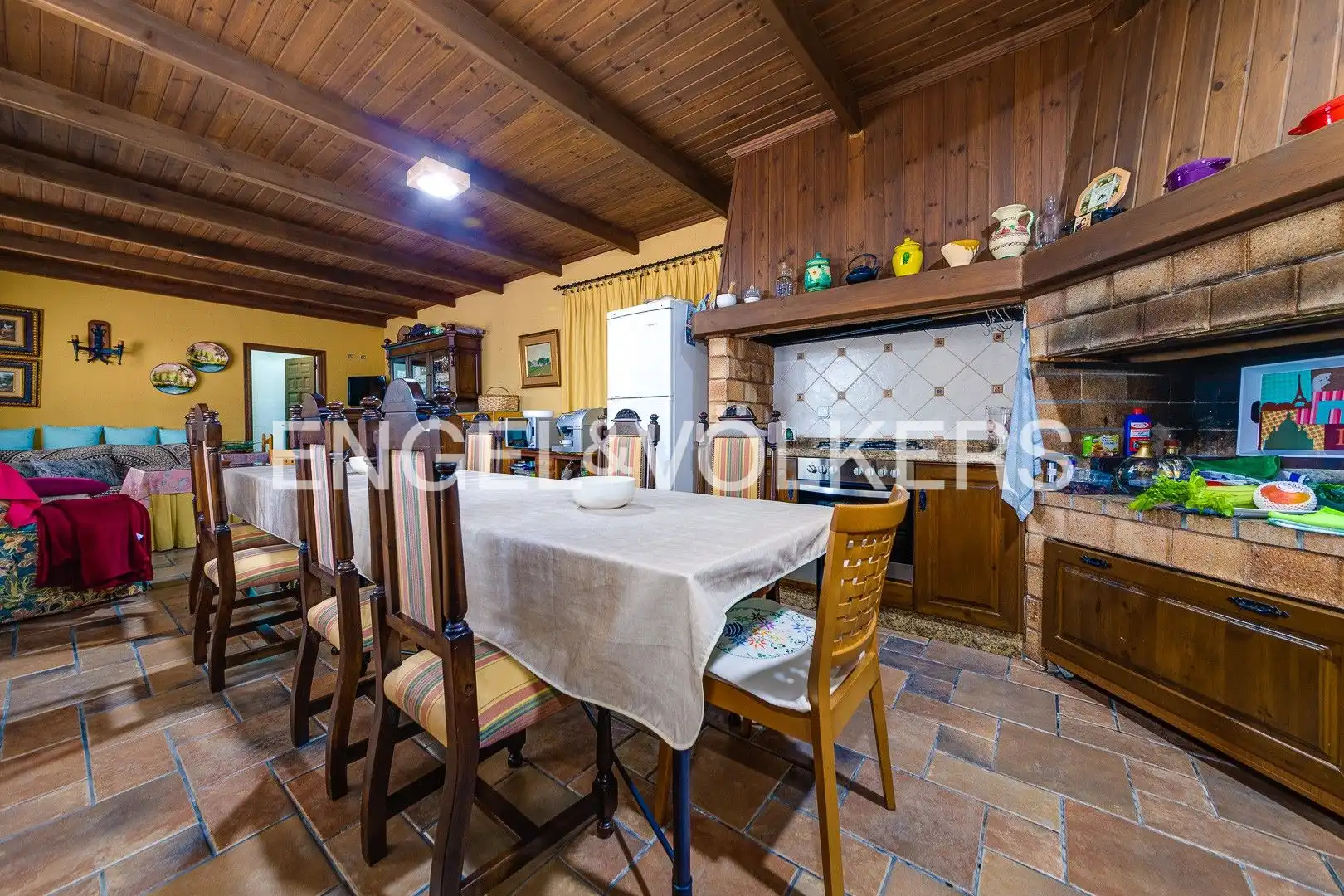 Cuina de Finca rústica en venda en Almoradí amb Aire condicionat, Calefacció i Jardí privat