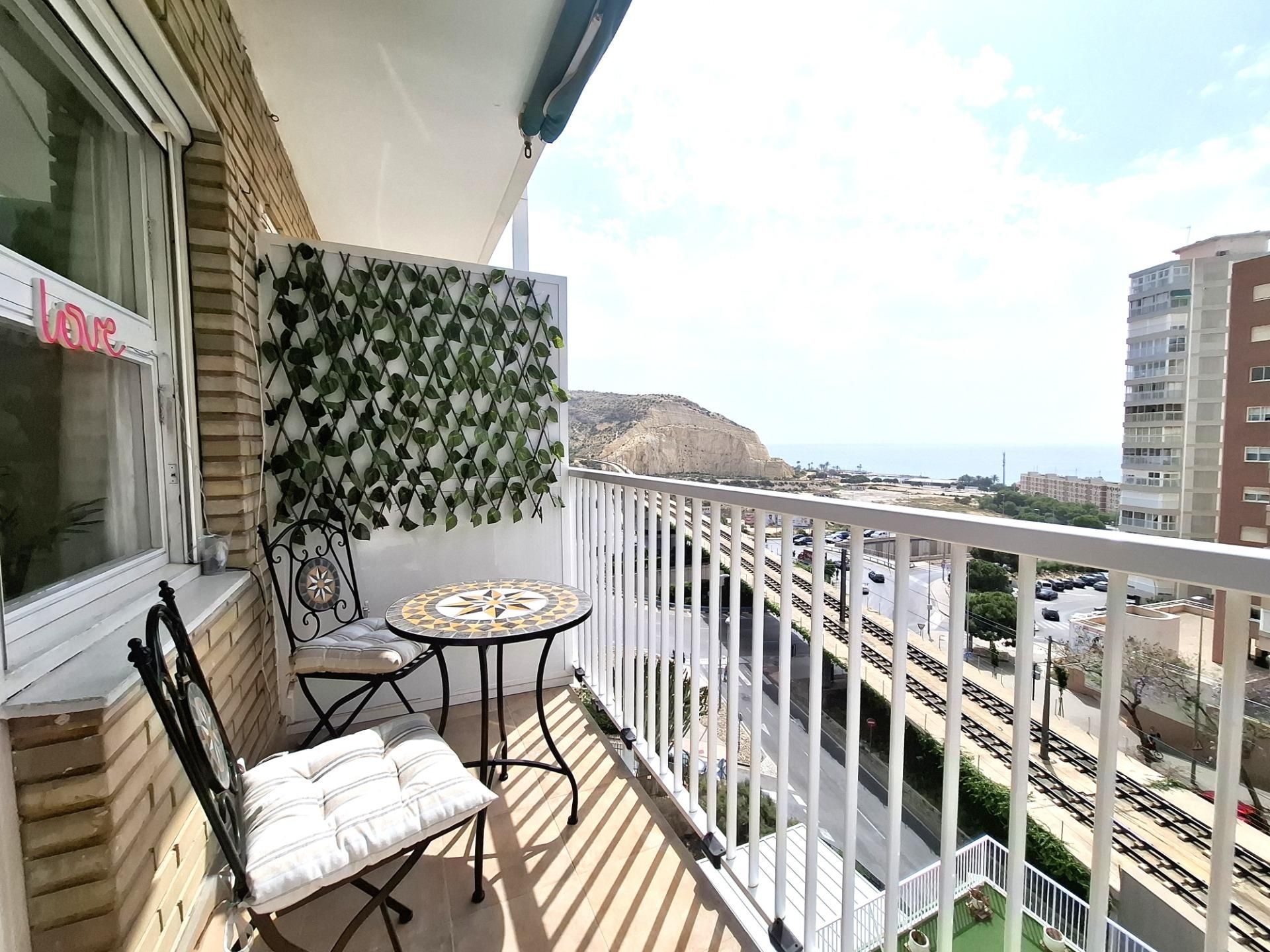 Balcony of Flat for sale in Alicante / Alacant  with Air Conditioner, Heating and Terrace
