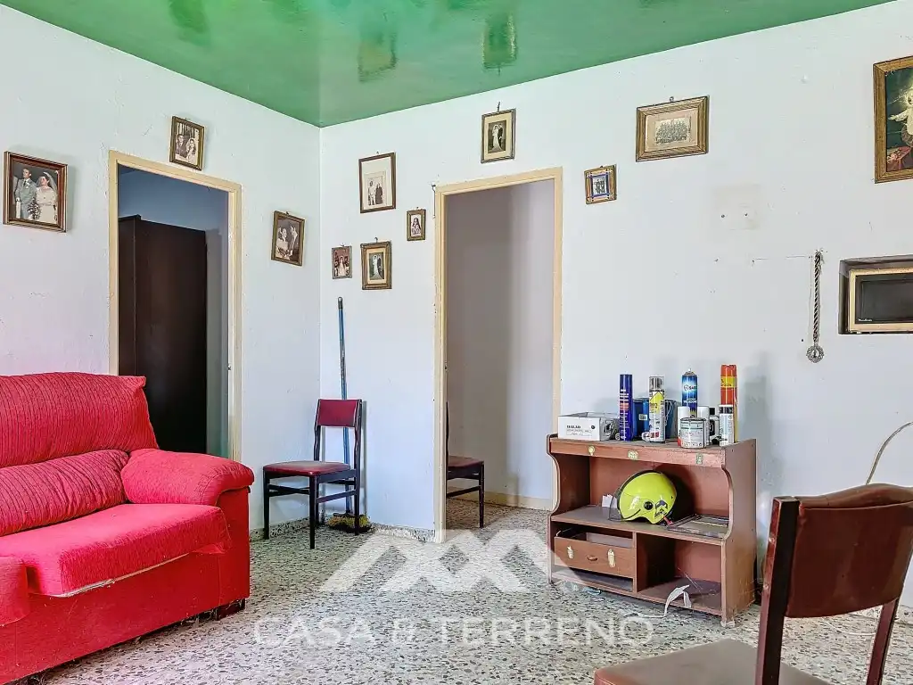 Wohnzimmer von Country house zum Verkauf in Comares mit Privatgarten und Terrasse